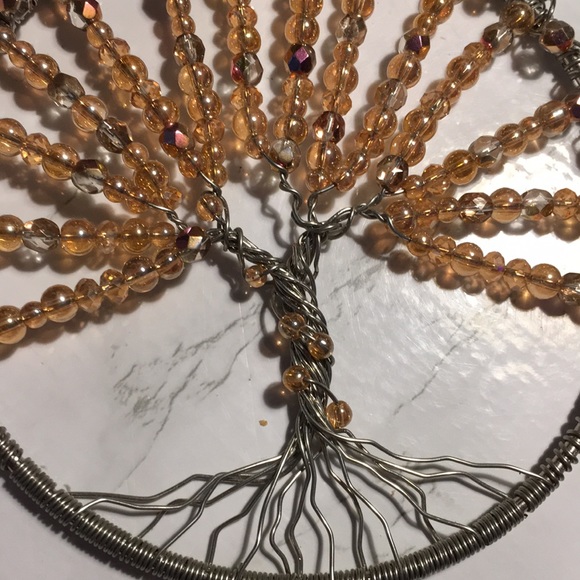 Handmade tree of life sun-catcher - Picture 3 of 6